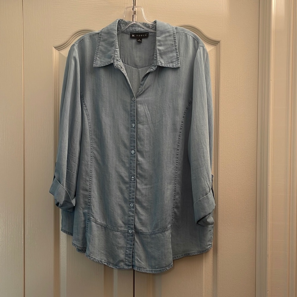 Chambray Button Down - image 1
